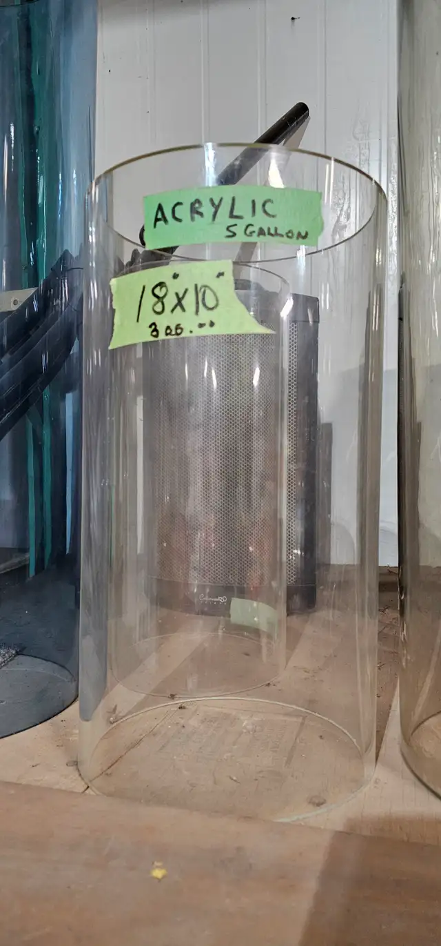 Gas pump cylinder
