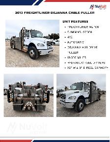 2013 Freightliner M2-106 Dejanna Cable Puller