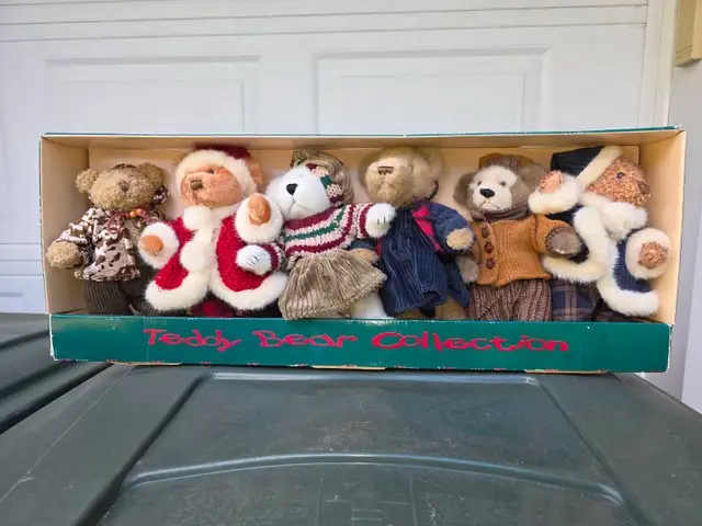 Teddy Bear Collection 6 Teddy Bears Plush Toys