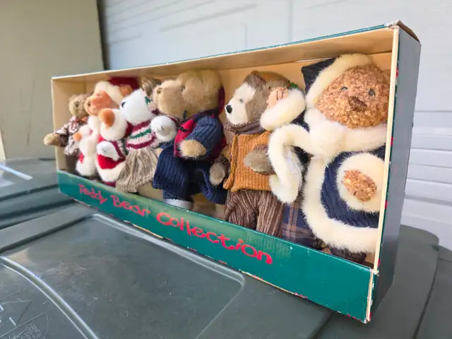 Teddy Bear Collection 6 Teddy Bears Plush Toys - Photo 3