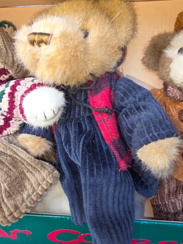Teddy Bear Collection 6 Teddy Bears Plush Toys - Photo 7