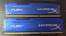 8GB DDR3 DESKTOP RAM (2×4GB) – 1866MHz HYPERX FURY – TESTED –$20