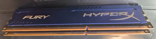 8GB DDR3 DESKTOP RAM (2×4GB) – 1866MHz HYPERX FURY – TESTED –$20 - Photo 3
