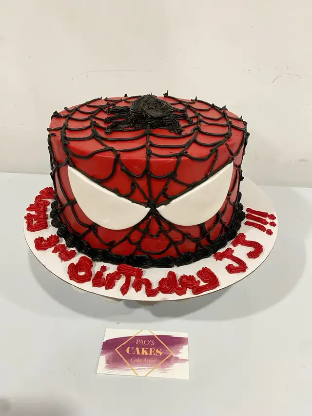 Spiderman cake , bakery Milton , delicious desserts