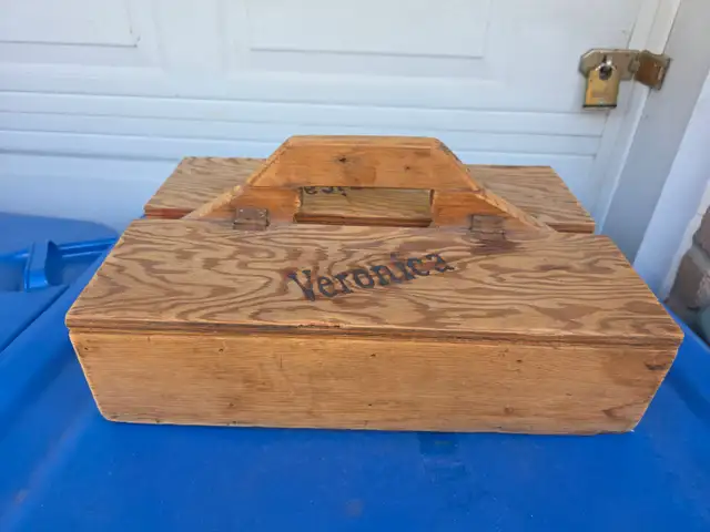 8 Compartments Soap Display Wood Box With Hinged Flaps Organizer - Photo 2