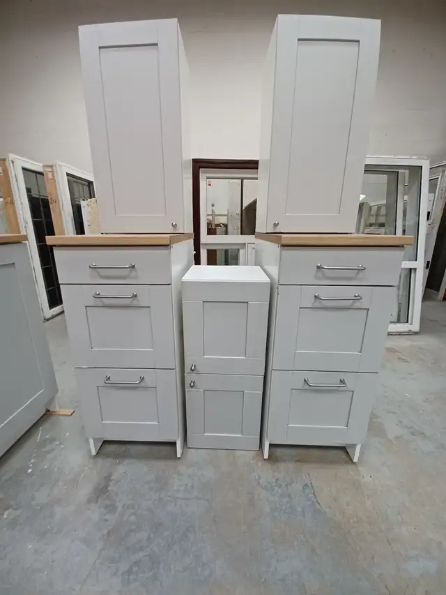 Kitchen Cabinet Set- Light Grey - Photo 2