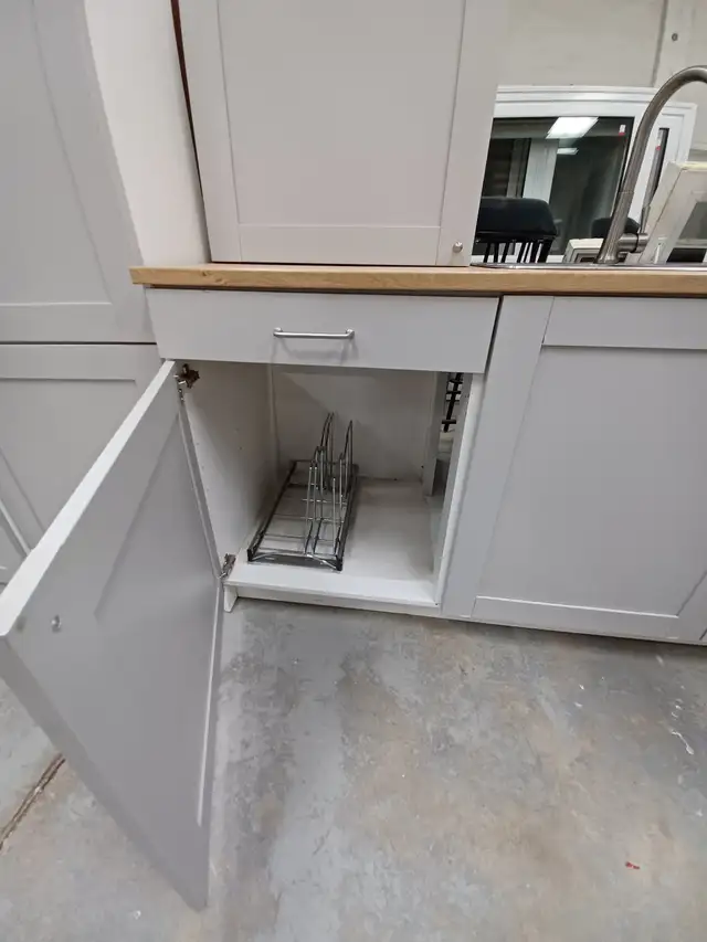 Kitchen Cabinet Set- Light Grey - Photo 5
