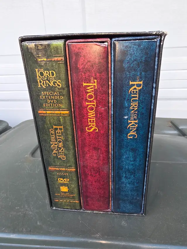 The Lord Of The Rings Motion Picture Trilogy Special Extended DV