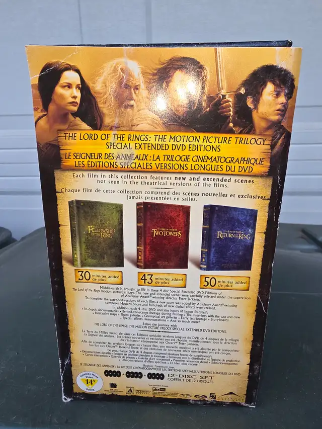 The Lord Of The Rings Motion Picture Trilogy Special Extended DV - Photo 2