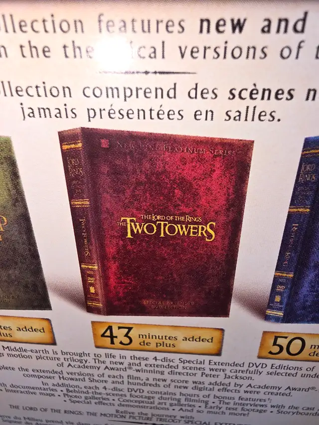The Lord Of The Rings Motion Picture Trilogy Special Extended DV - Photo 6