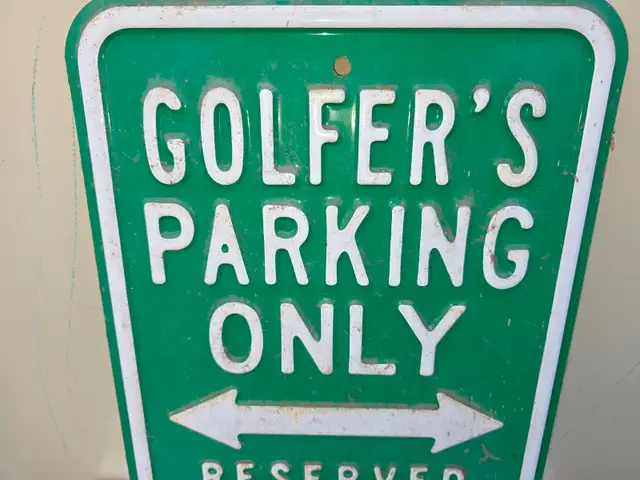 Novelty Metal Signs Golfer's Parking Only Reserved For 19 Holes - Photo 2