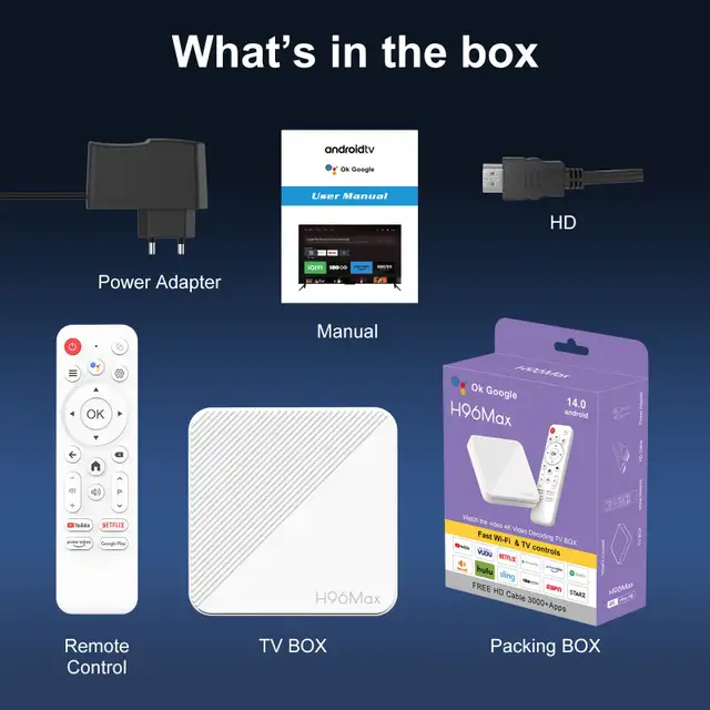 Brand New H96 Android TV BOX FULLY PROGRAMMED READY FOR PICKU - Photo 2