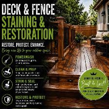 Deck and Fence restoration