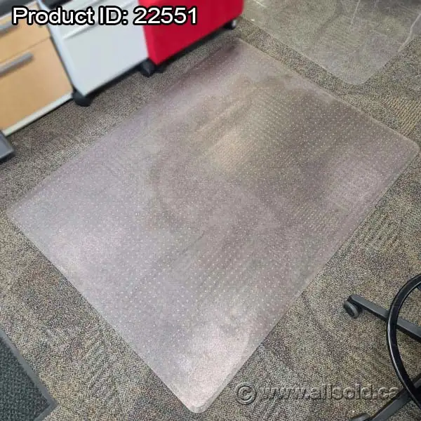 Low Pile to Plush Carpet Chair Floor Protector Mat 60' x 46'