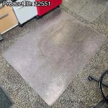 Low Pile to Plush Carpet Chair Floor Protector Mat 60' x 46'