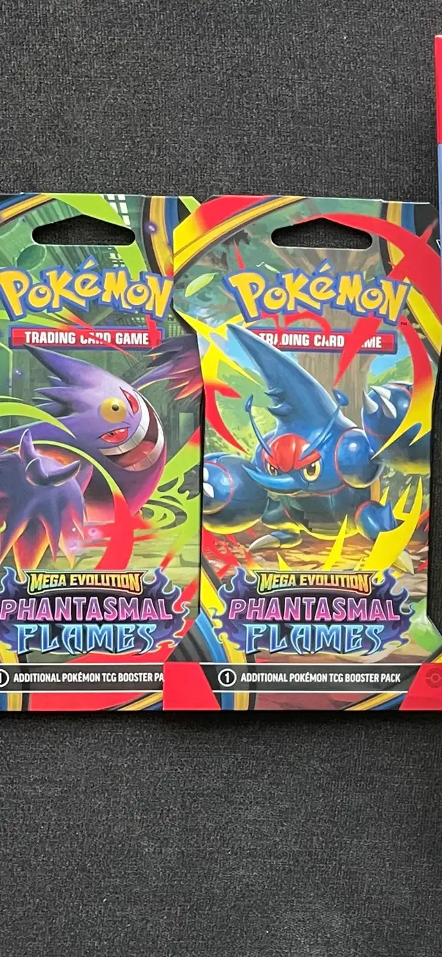 Phantasmal Flames Sleeved booster packs
