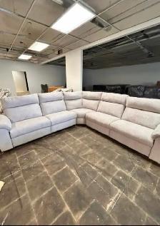 5 PCS SECTIONAL WITH TWO RECLINERS
