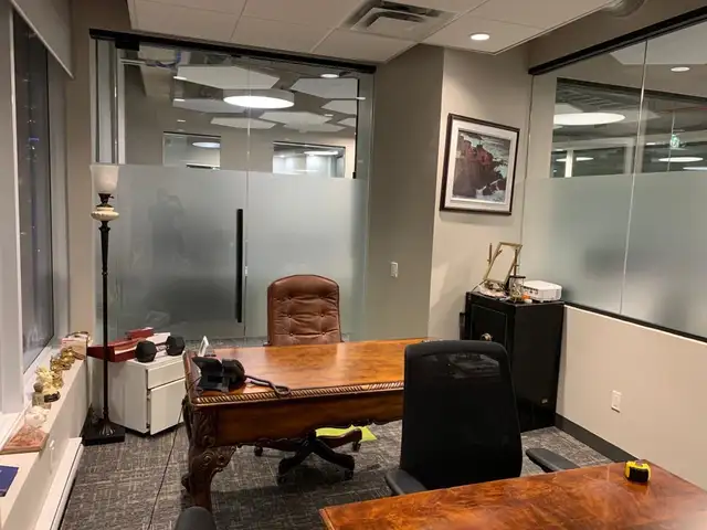 OFFICE WINDOW TINTING WE INSTALLED