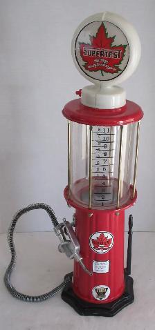 COLLECTABLE:  SUPERTEST GAS PUMP DECANTER