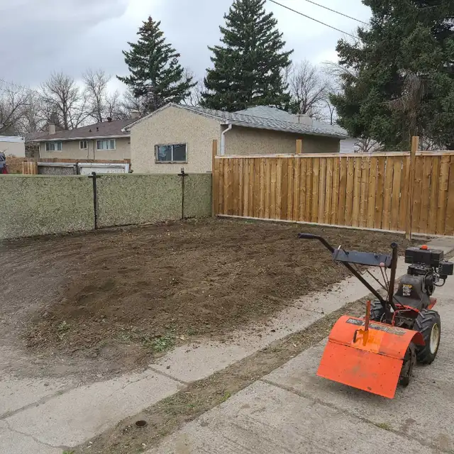 Rototilling service available for Lethbridge and area.