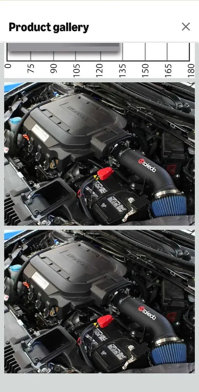 TR-1021B-R Takeda Stage-2 Cold Air Intake System for Honda/Acura - Photo 4