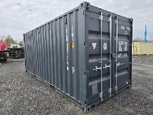 20FT NEW Grey Shipping Containers – In Stock Ottawa