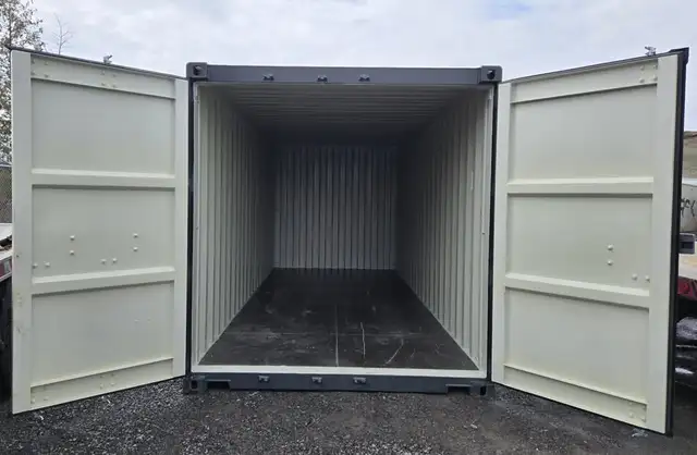 20FT NEW Grey Shipping Containers – In Stock Ottawa - Photo 3