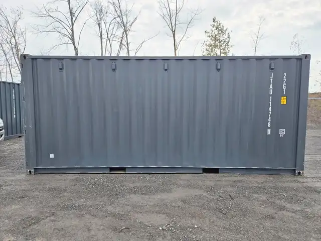 20FT NEW Grey Shipping Containers – In Stock Ottawa - Photo 4