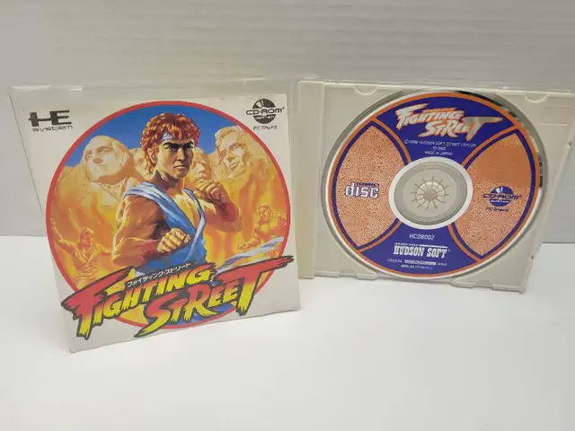 PC Engine Fighting Street CD-Rom - Japanese