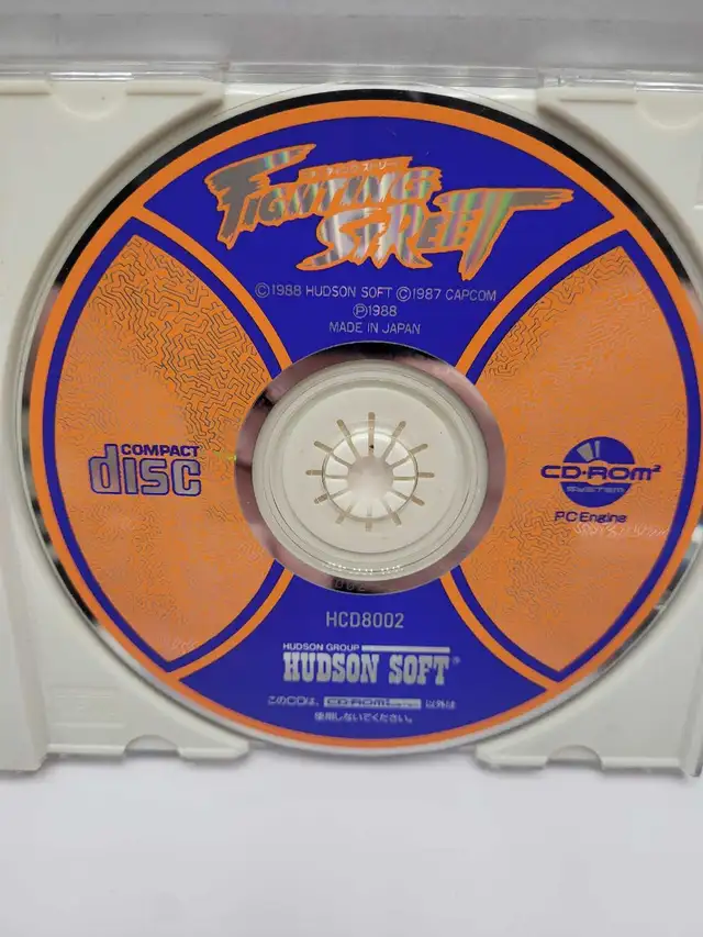 PC Engine Fighting Street CD-Rom - Japanese - Photo 2