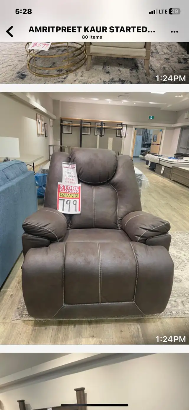NEW HEAVY DUTY POWER ROCKER RECLINER