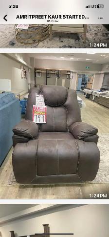 NEW HEAVY DUTY POWER ROCKER RECLINER