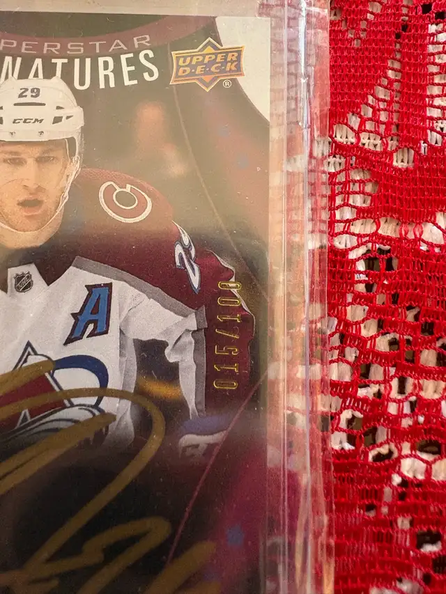 VERY RARE NATHAN MACKINNON CARD!! PRICED TO SELL!! - Photo 4