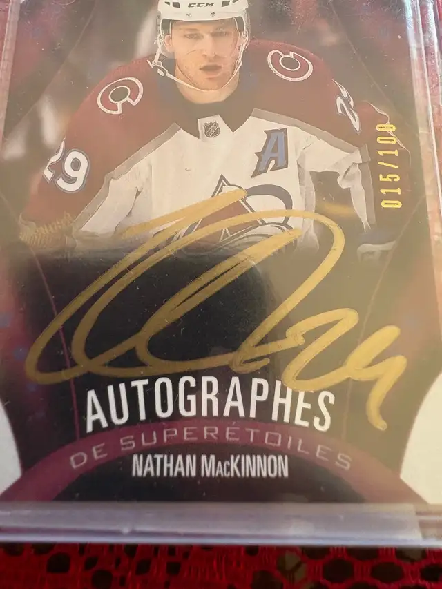 VERY RARE NATHAN MACKINNON CARD!! PRICED TO SELL!! - Photo 5