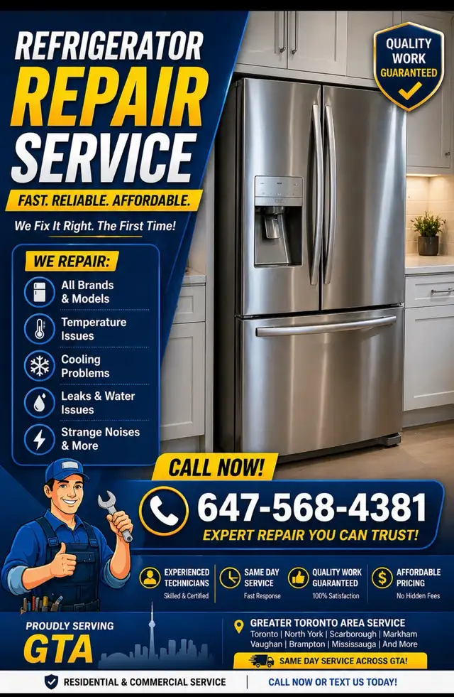 all freezers repair and install