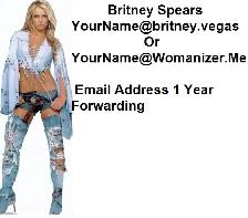 Britney Spears @britney.vegas Email Address 1 Year Forwarding