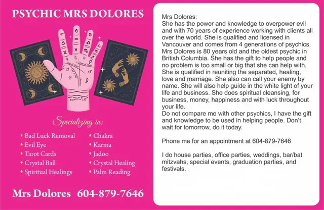 Psychic Mrs Dolores - Photo 5