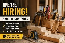 Hiring Experienced Carpenter