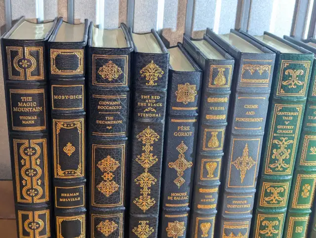 Easton Press Books Full Leather-Bound Classic Book Collection (2 - Photo 2