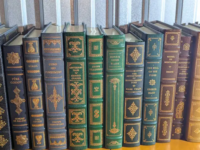Easton Press Books Full Leather-Bound Classic Book Collection (2 - Photo 3