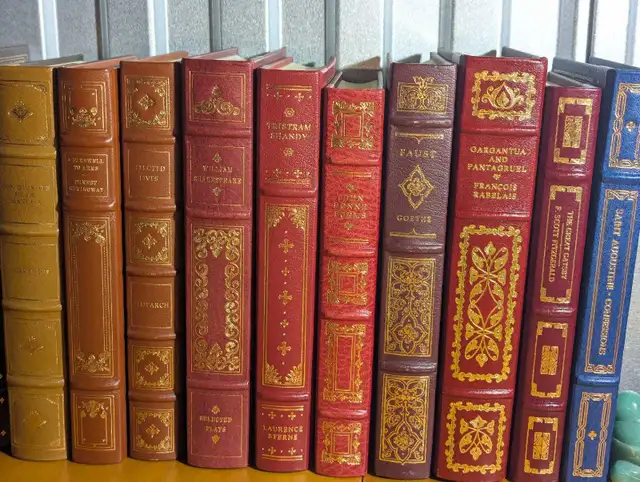 Easton Press Books Full Leather-Bound Classic Book Collection (2 - Photo 4