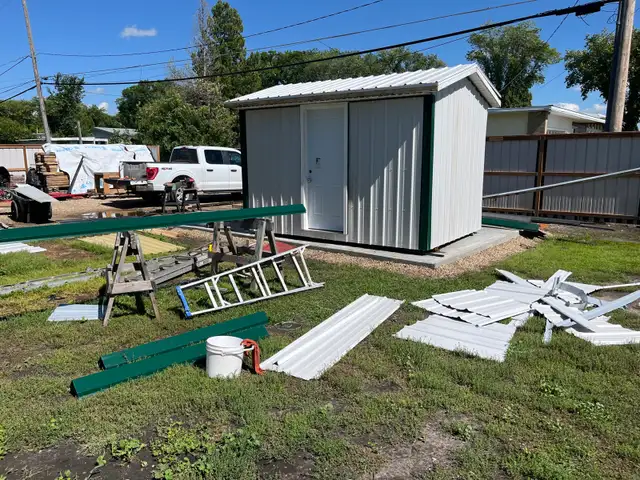 Sheds-Built on Site or Delivered (Smaller Size)