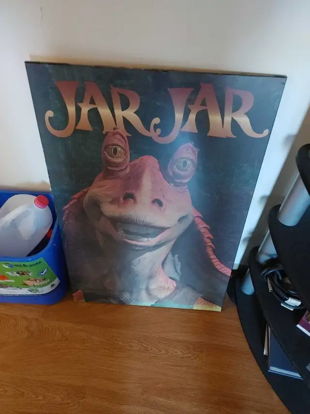 jar jar portrait Star wars paraphernalia