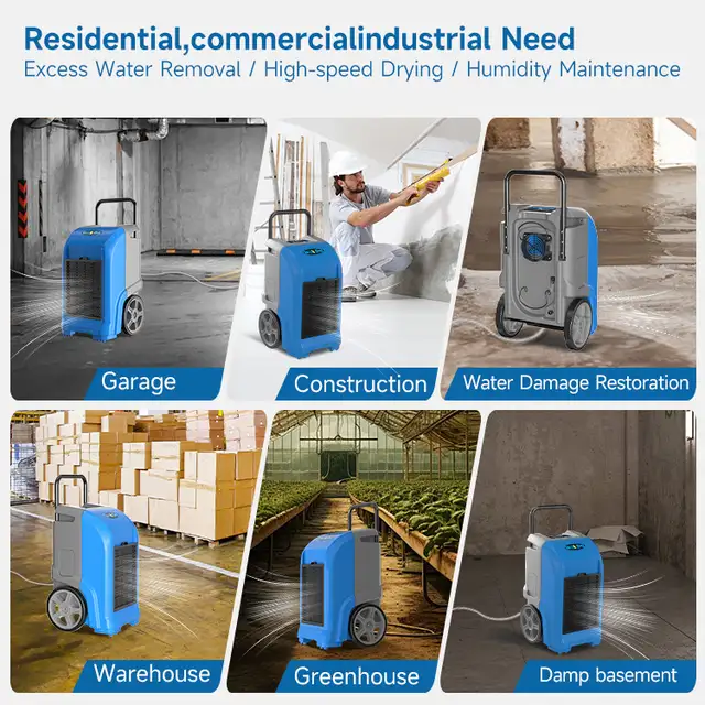 Factory Wholesale 70L Commercial Air Desiccant Dehumidifier - Photo 8