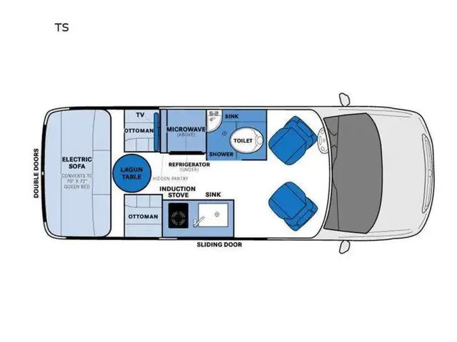 2021 Pleasure-Way Ascent Mercedes Sprinter 19 pieds Diesel - Photo 3