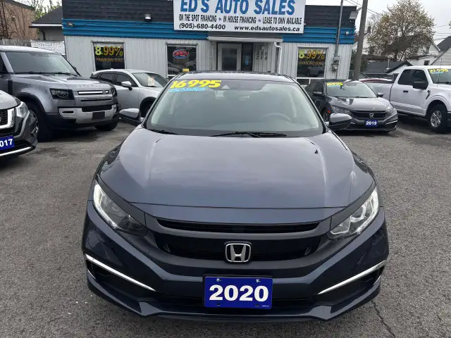 2020 Honda Civic EX, Sunroof, Lane Departure Assist, Remote Star - Photo 2