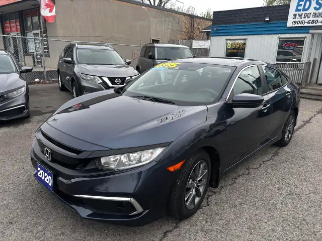 2020 Honda Civic EX, Sunroof, Lane Departure Assist, Remote Star - Photo 3