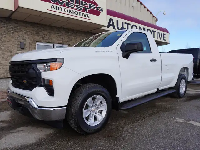 2024 Chevrolet Silverado 1500 , RARE REGULAR CAB , 8' BOX! | AS - Photo 2