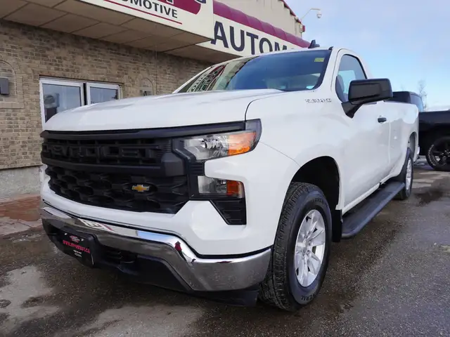 2024 Chevrolet Silverado 1500 , RARE REGULAR CAB , 8' BOX! | AS - Photo 4
