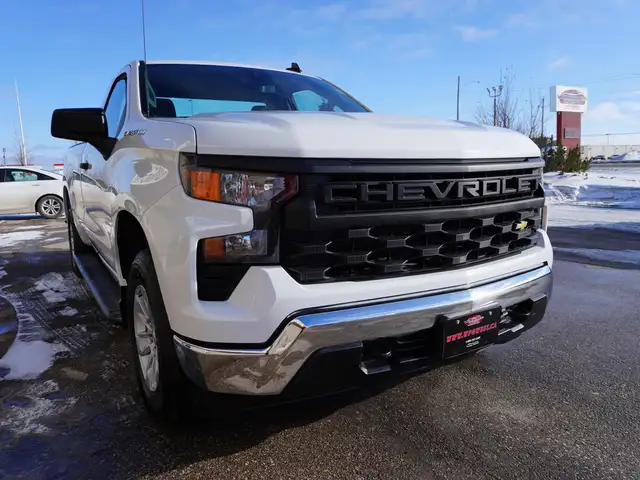 2024 Chevrolet Silverado 1500 , RARE REGULAR CAB , 8' BOX! | AS - Photo 7